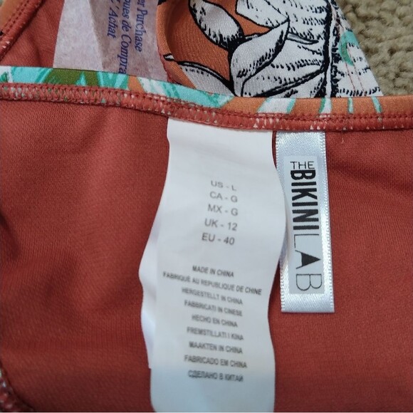 NWT Bikini Lab Hawaiian Bikini Set - Picture 13 of 14